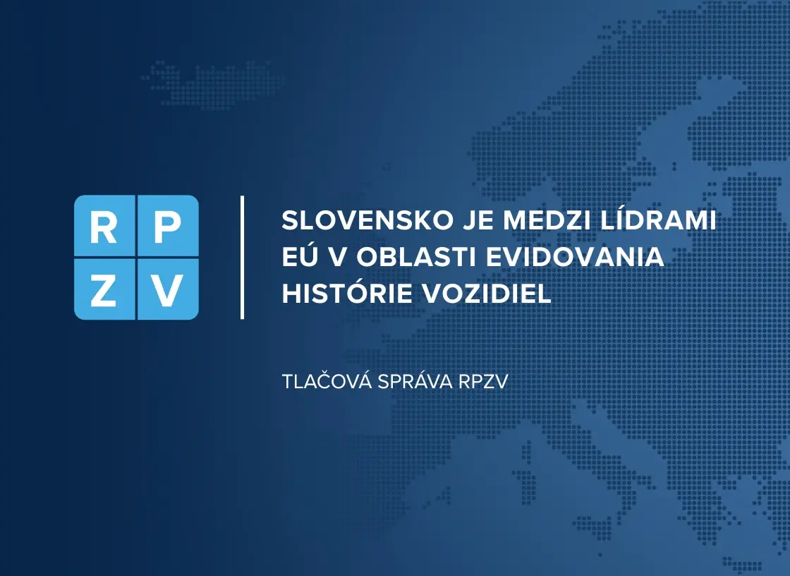 Slovensko je medzi lídrami EÚ v oblasti evidovania histórie vozidiel