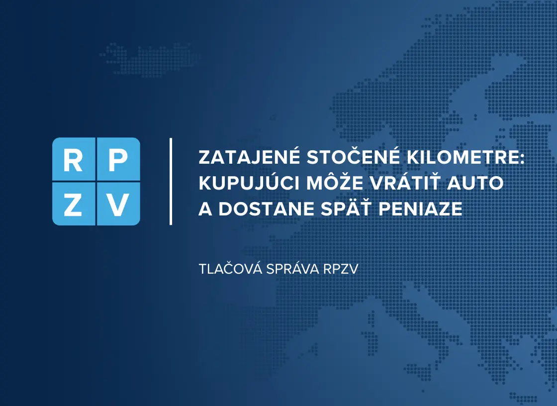 Ak boli stočené kilometre pri predaji zatajené, kupujúci môže vrátiť auto a dostane späť peniaze.
