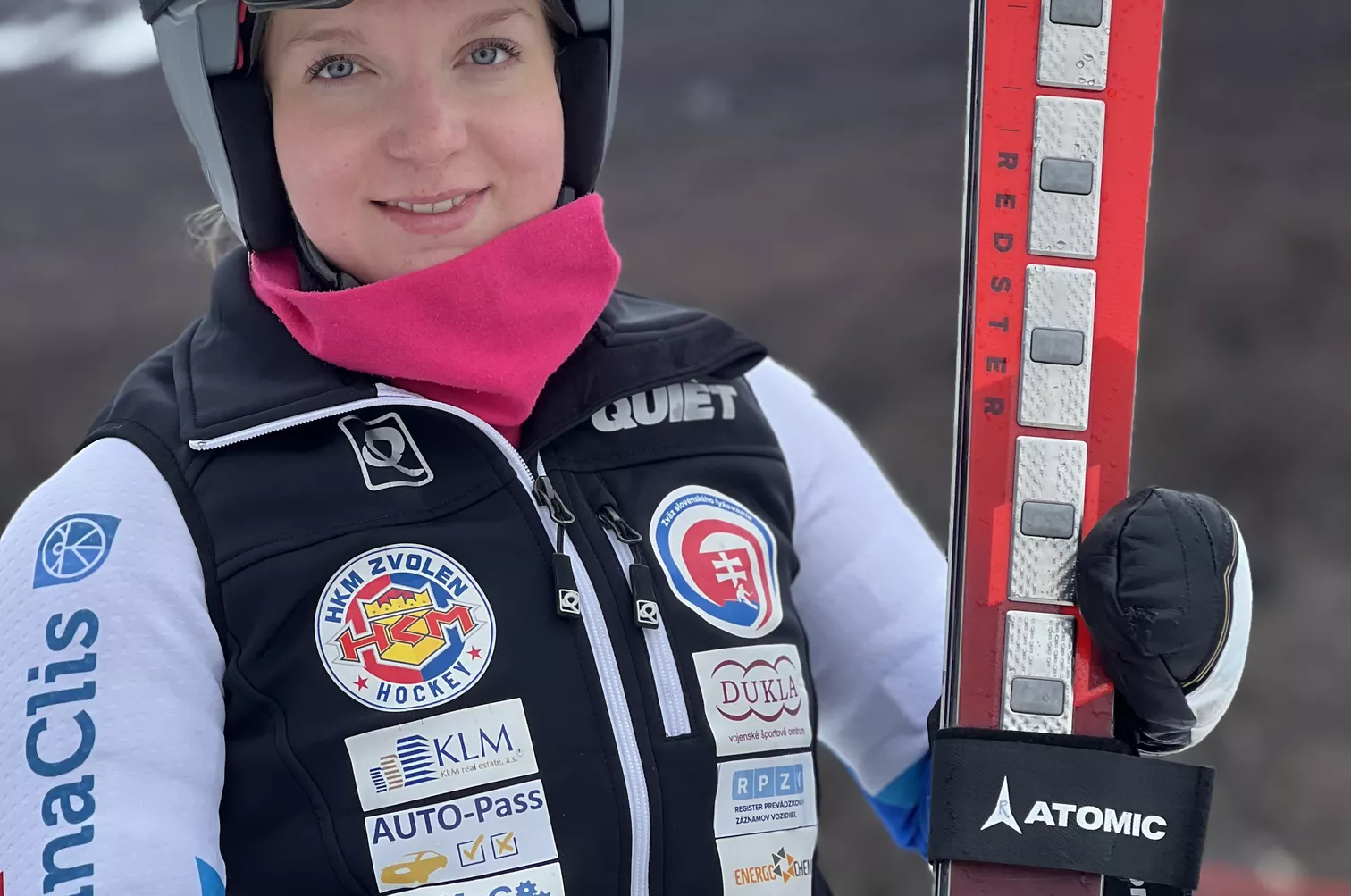 Rebeka Jančová počas prípravy na lyžiarsku sezónu